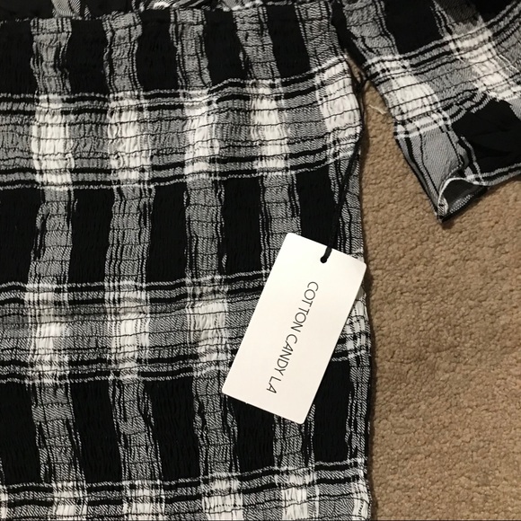 Plaid Smocked Dress - Picture 6 of 6